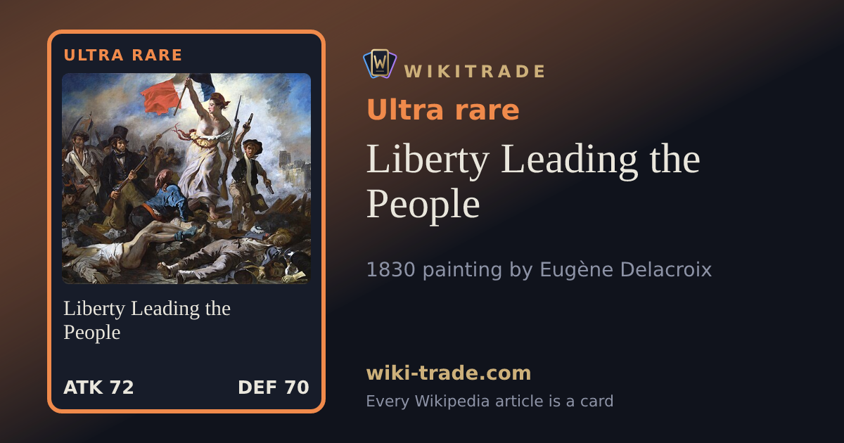 Liberty Leading the People — Ultra rare card