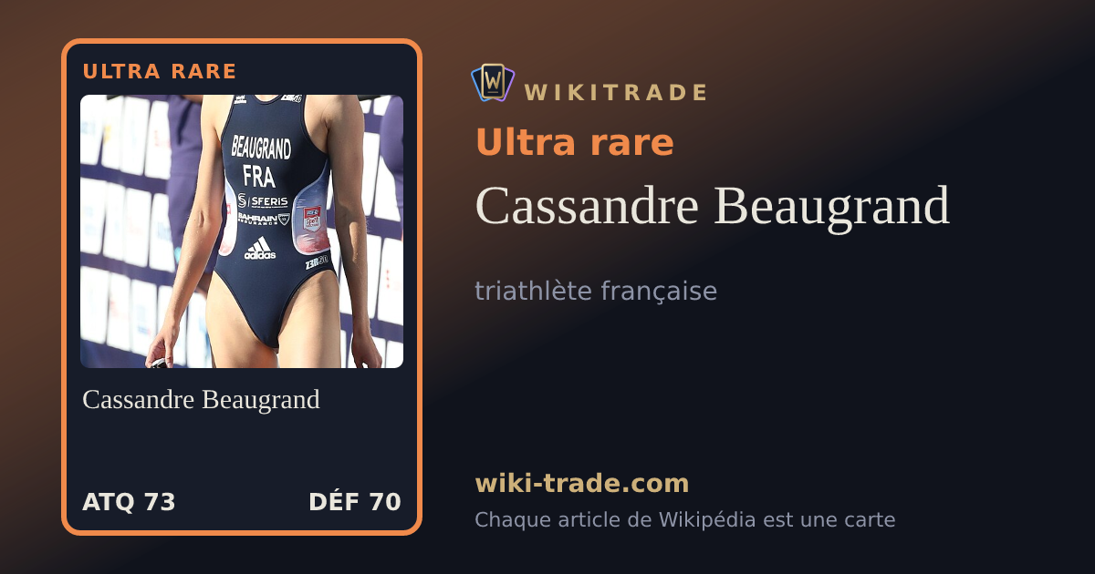 Cassandre Beaugrand — carte Ultra rare