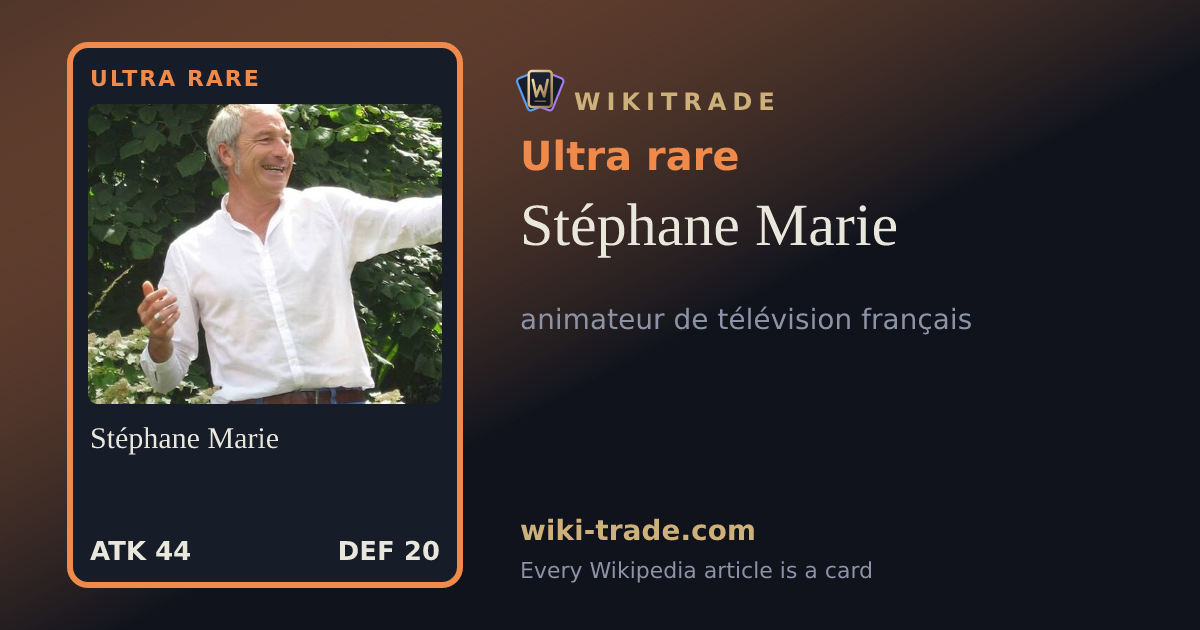 Stéphane Marie — Ultra rare card