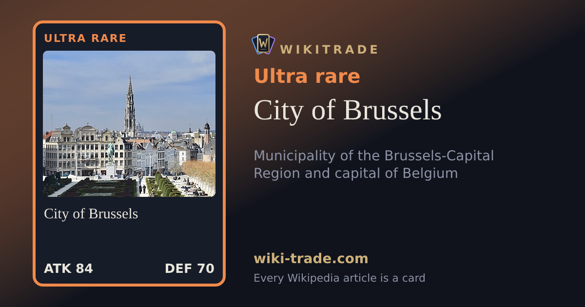 City of Brussels — Ultra rare card