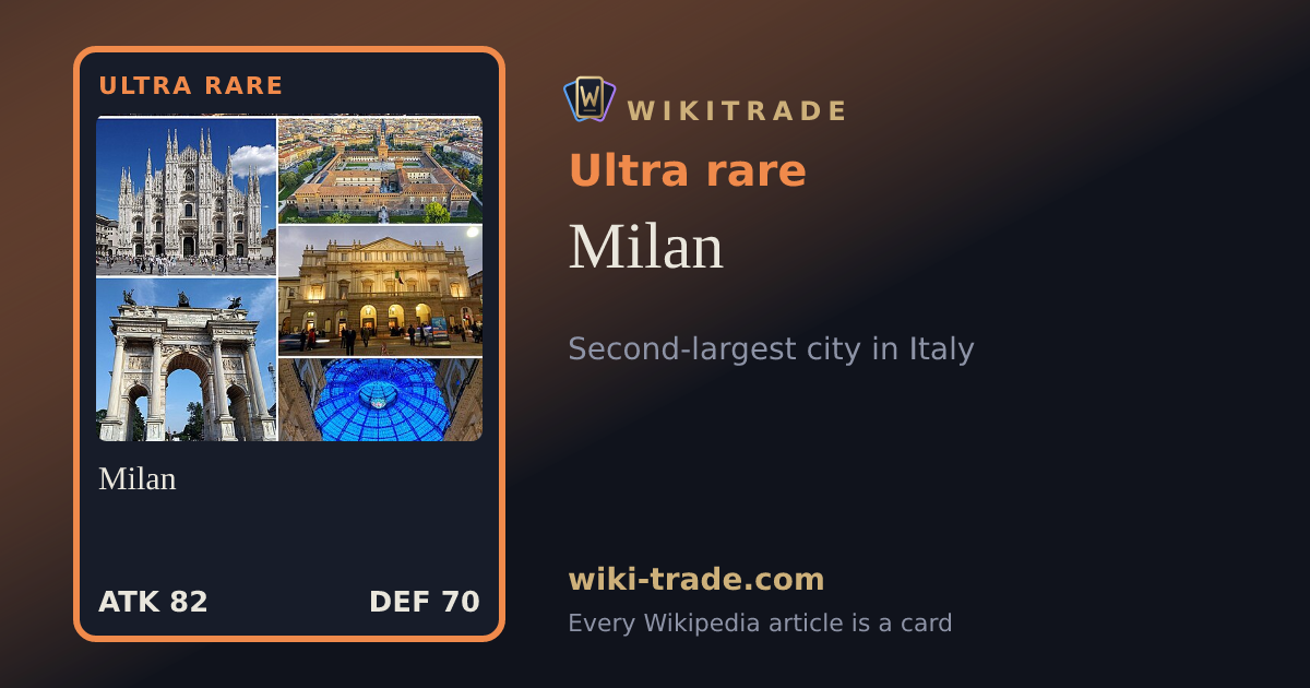 Milan — Ultra rare card