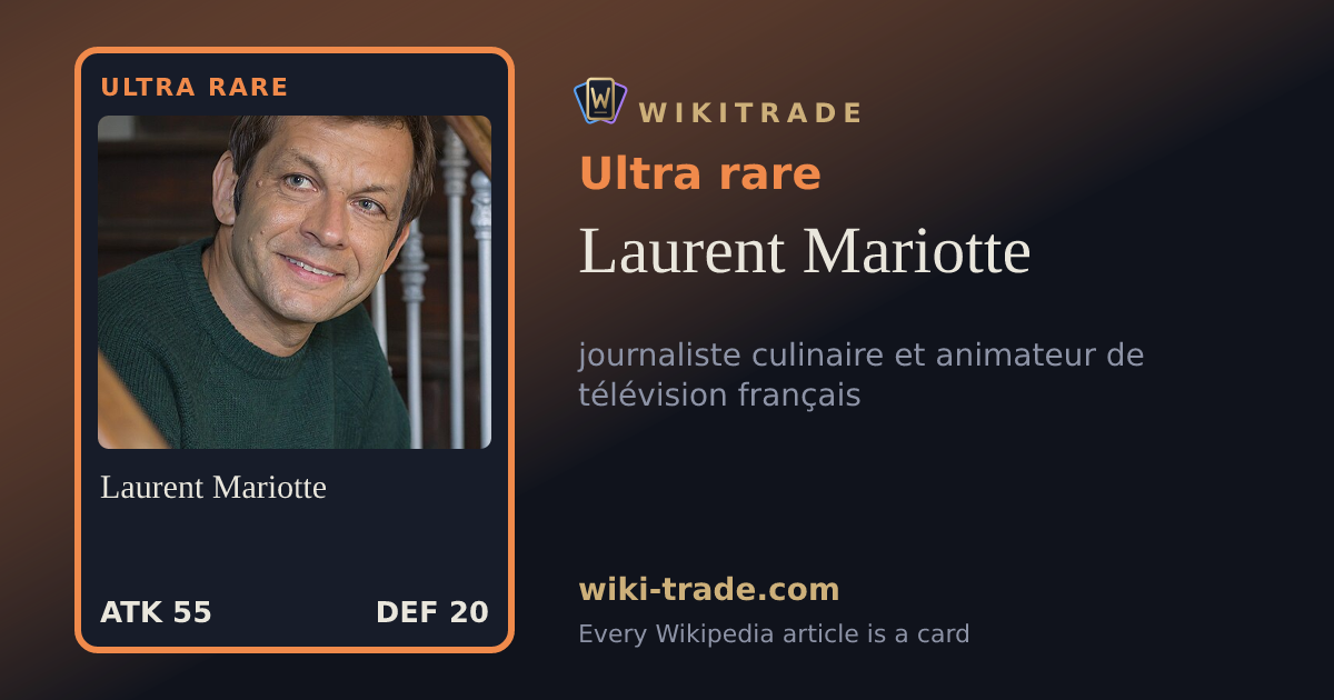 Laurent Mariotte — Ultra rare card