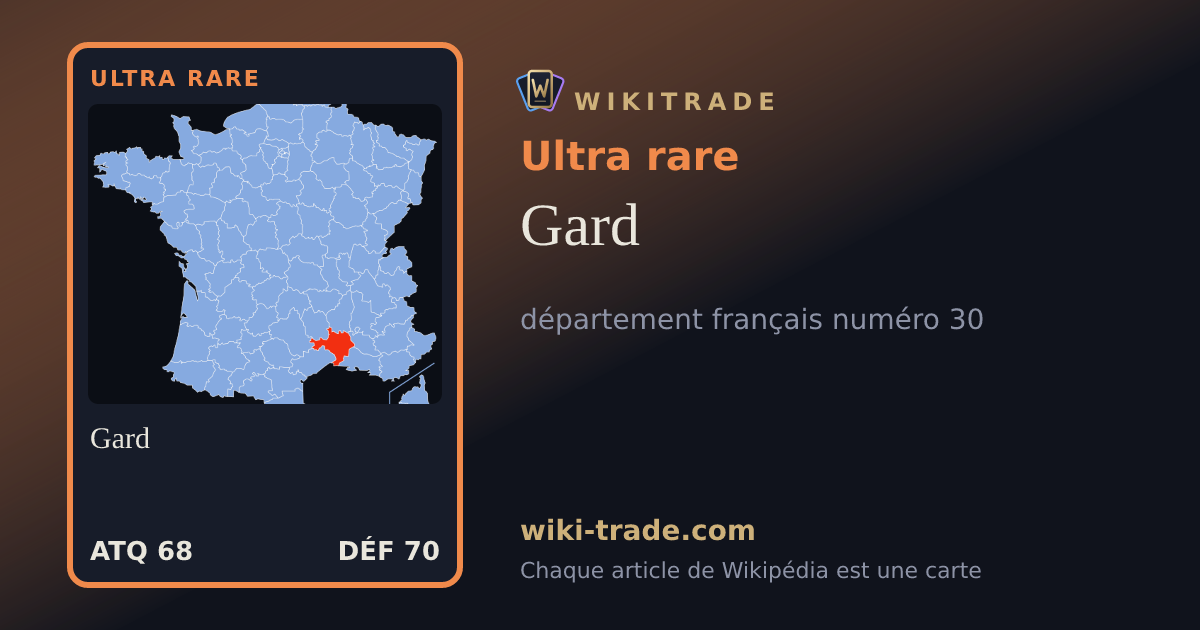 Gard — carte Ultra rare