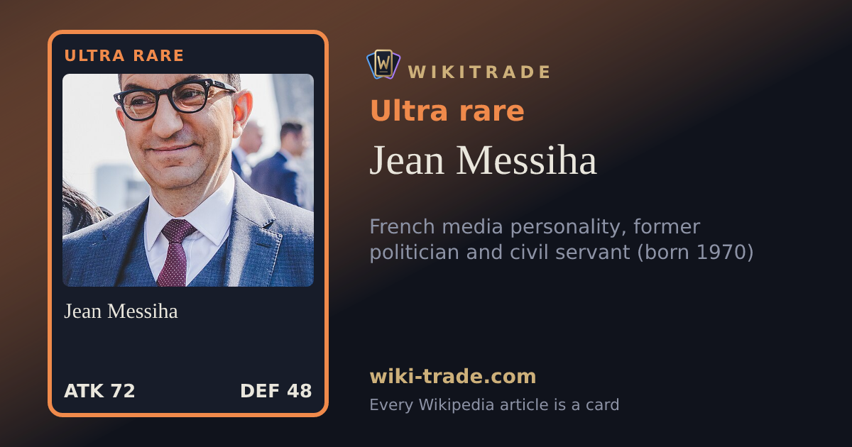 Jean Messiha — Ultra rare card