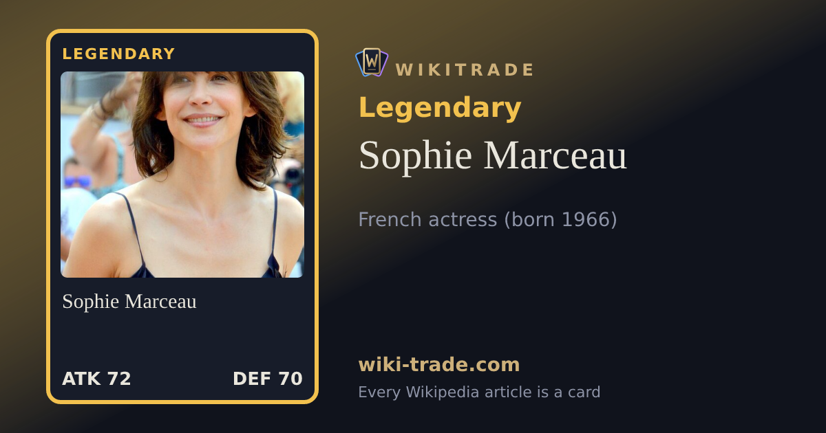 Sophie Marceau — Legendary card