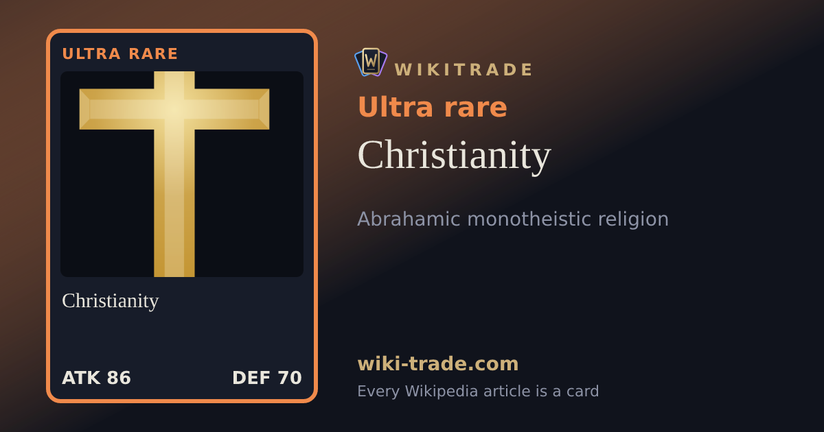 Christianity — Ultra rare card