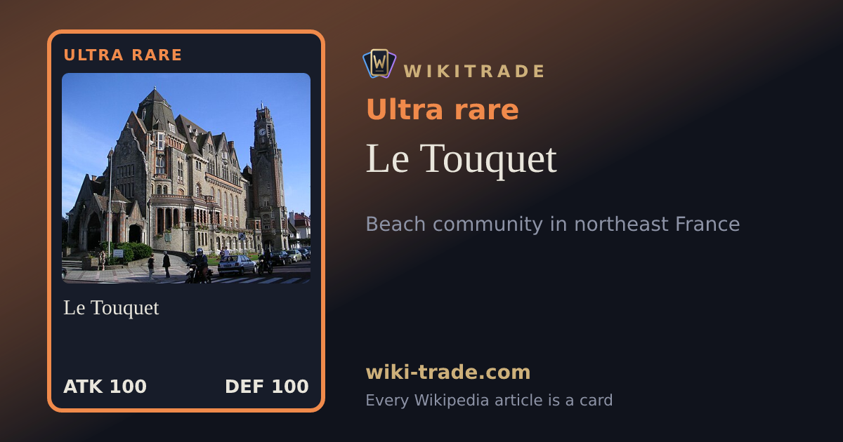 Le Touquet — Ultra rare card