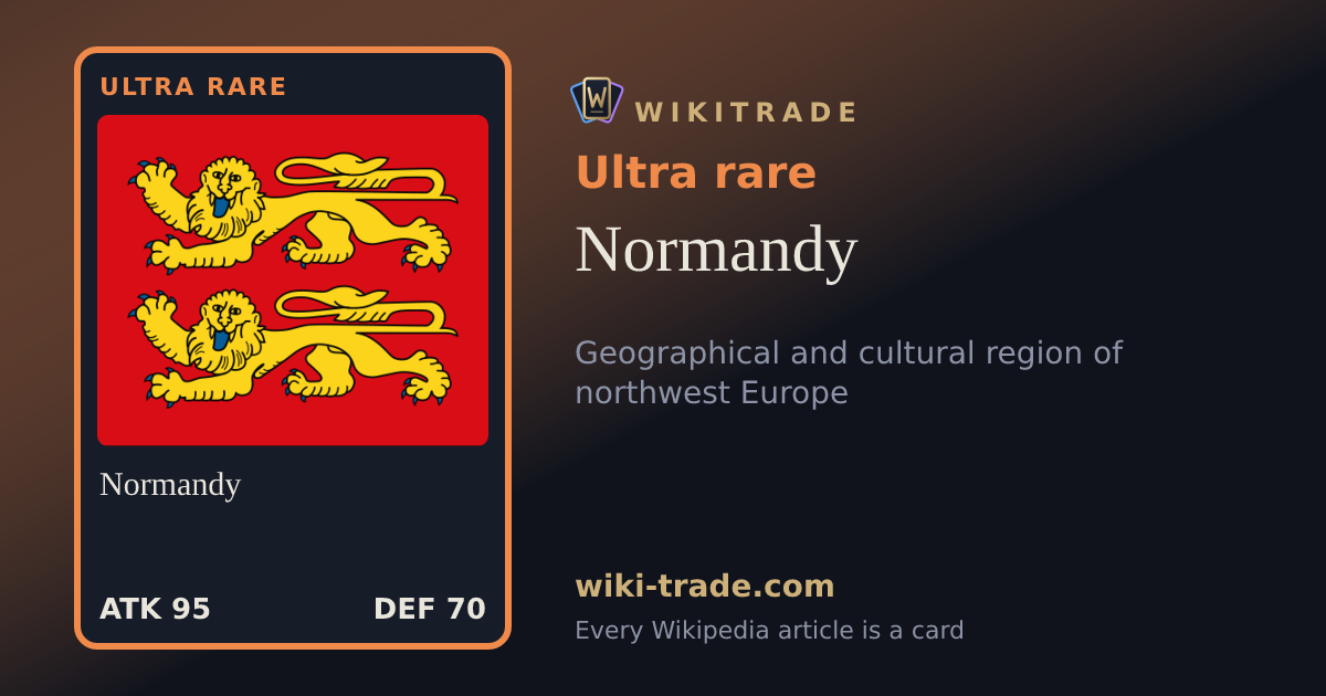 Normandy — Ultra rare card