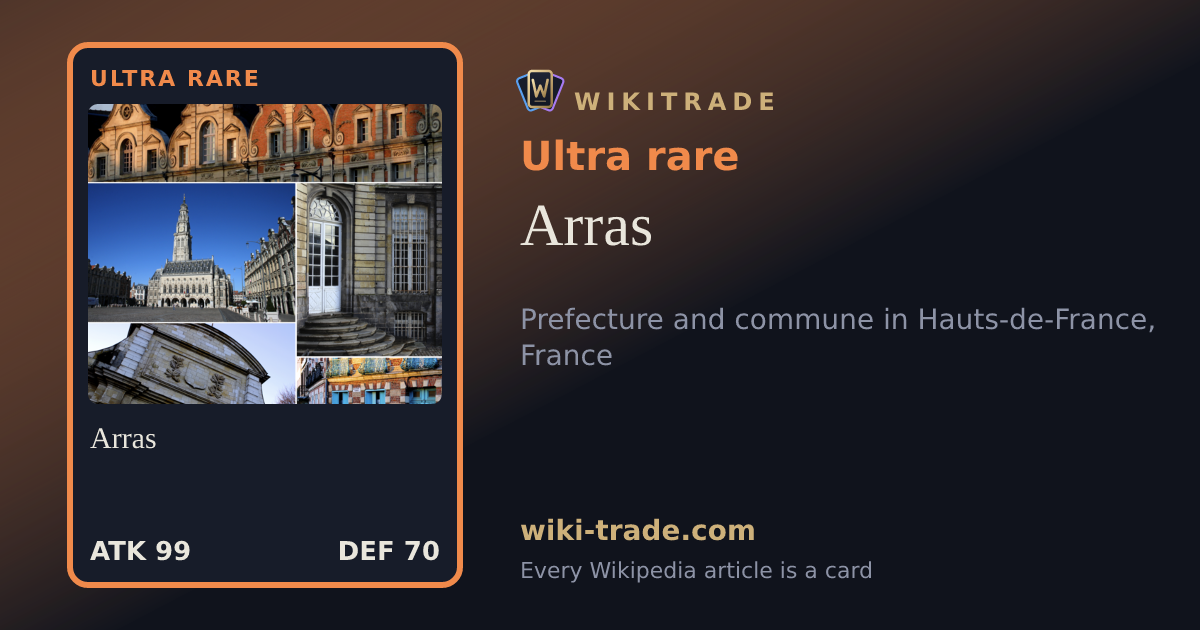 Arras — Ultra rare card