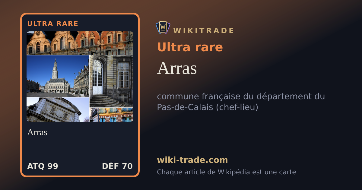Arras — carte Ultra rare