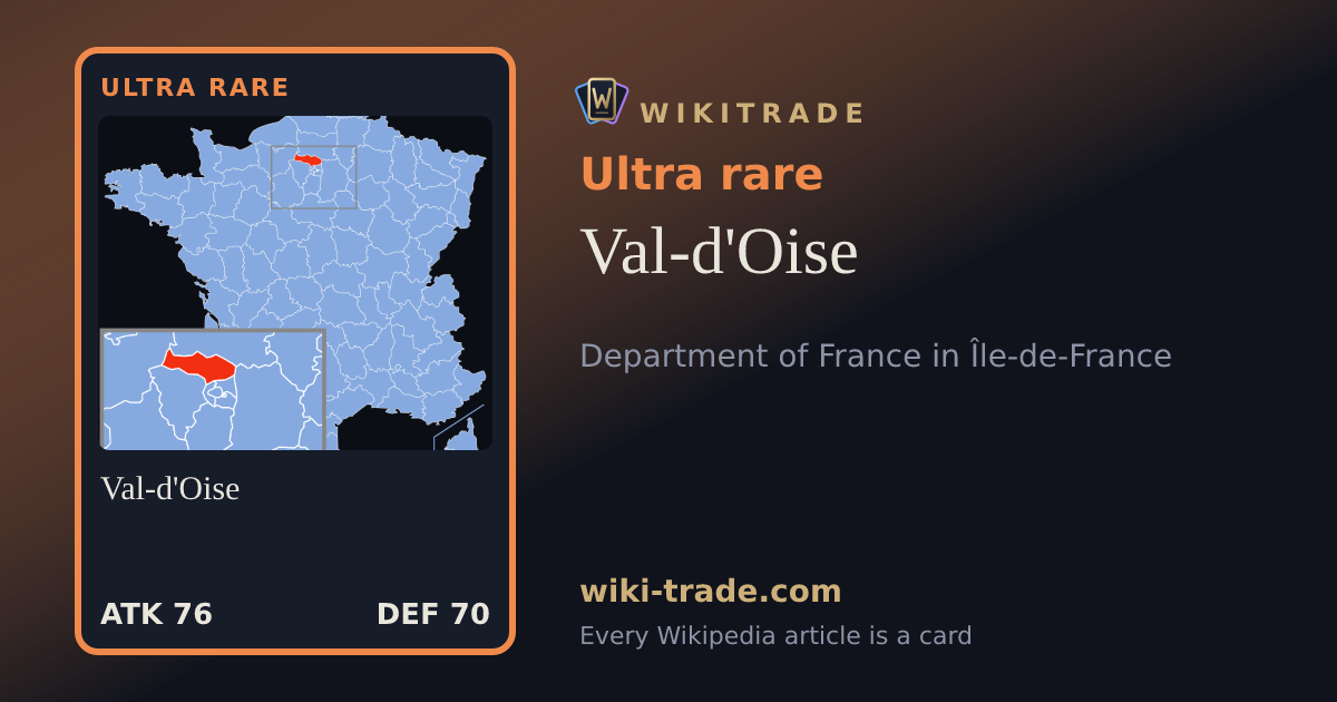Val-d'Oise — Ultra rare card