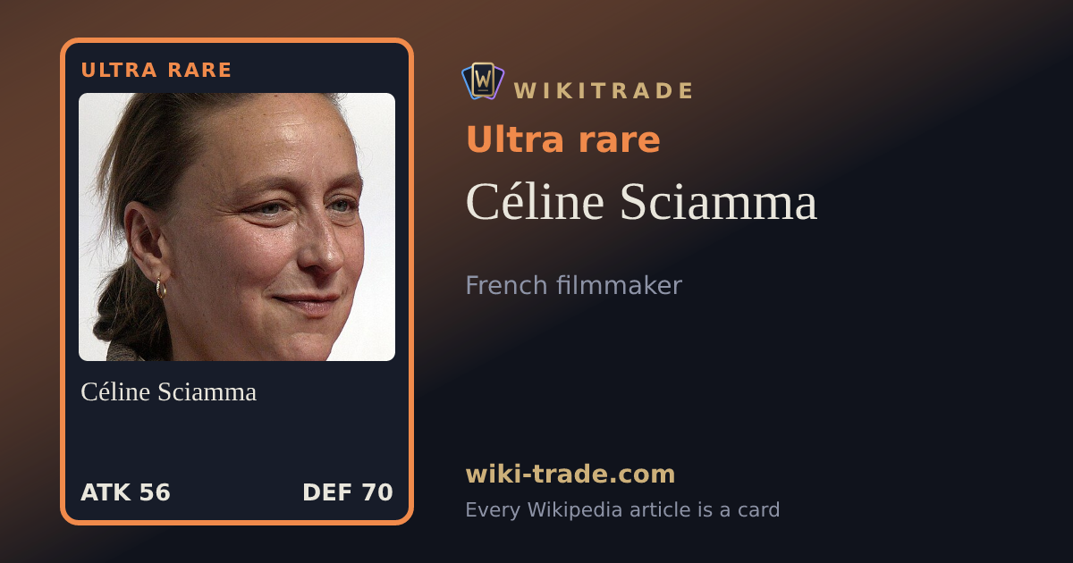 Céline Sciamma — Ultra rare card