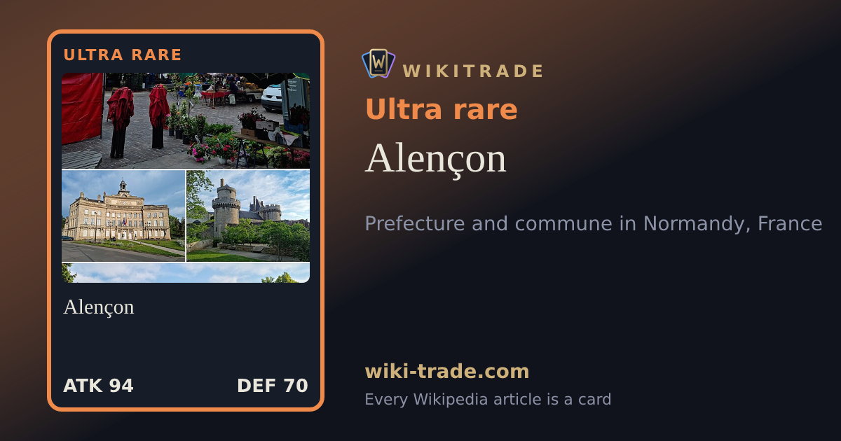 Alençon — Ultra rare card