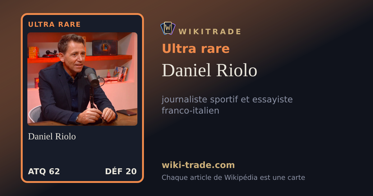 Daniel Riolo — carte Ultra rare